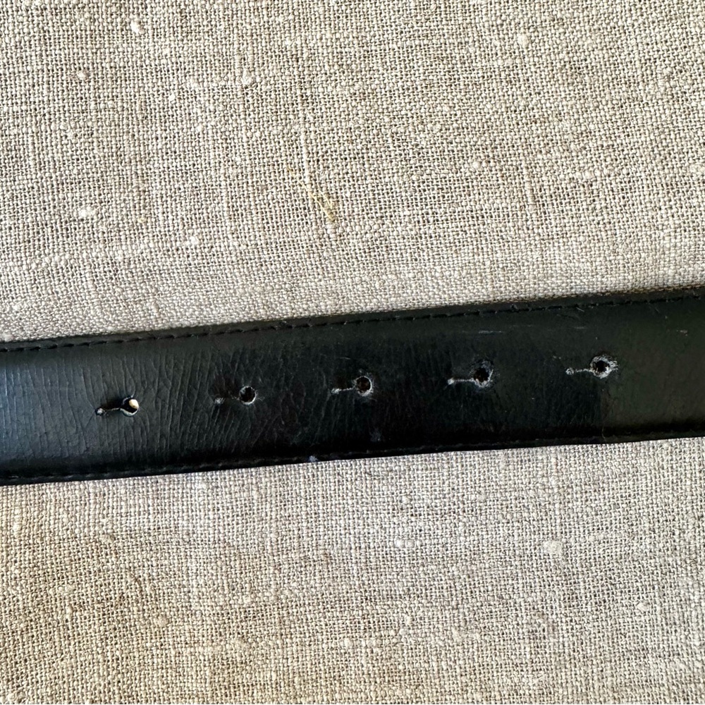 Gail Labelle leather leopard buckle belt - Picture 7 of 9